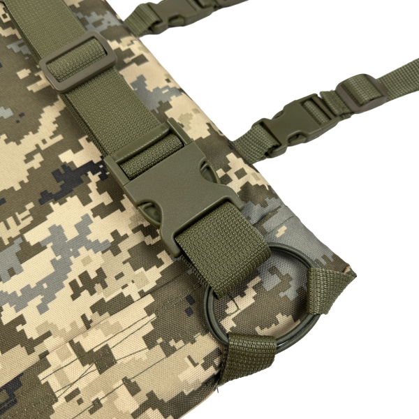 Трехсекционный каремат пятиточка пиксель П-3 Оксфорд
