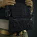 Комплект (защита живота Kiborg + баллистическая защита 1 класс Militex) Черный GEN.2