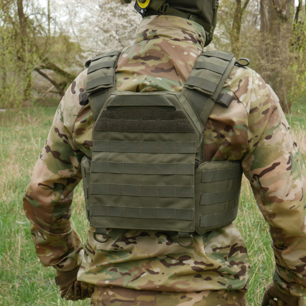 Бронезащита плитоноска Хаки Kiborg GU gen.2
