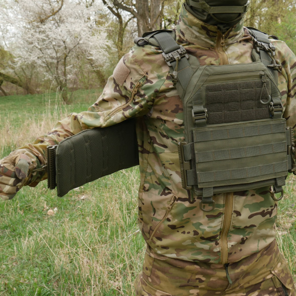 Бронезащита плитоноска Хаки Kiborg GU gen.2