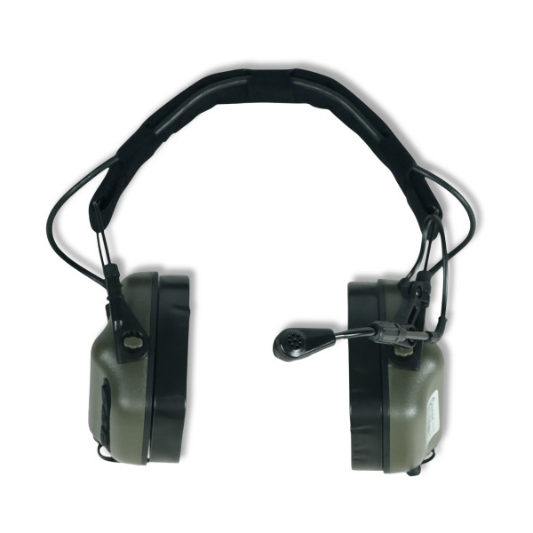 Наушники активные с гарнитурой Earmor M32X PLUS, олива