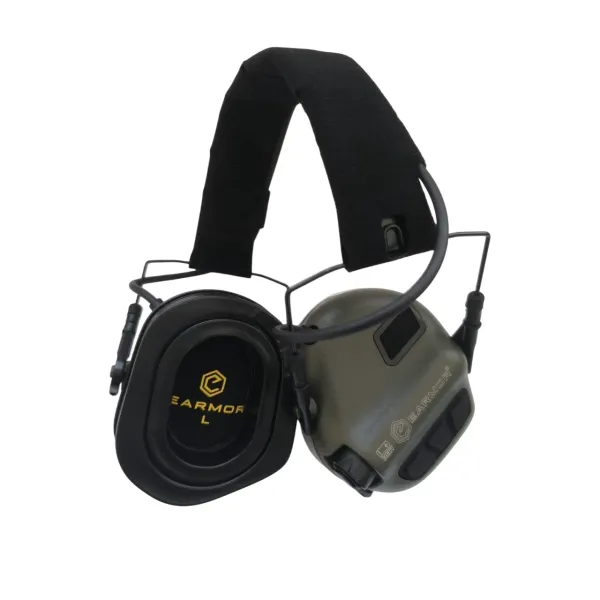 Тактические наушники EARMOR M31 PLUS Олива