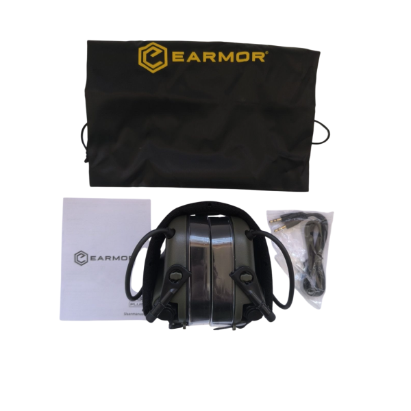 Тактические наушники EARMOR M31 PLUS Олива