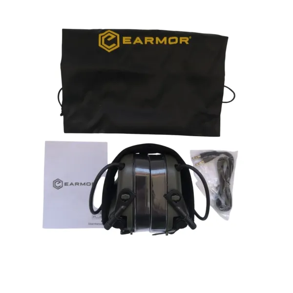 Тактические наушники EARMOR M31 PLUS Олива