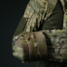 Подсумок Militex (M) для защиты наушников наушники Cordura original USA Мультикам