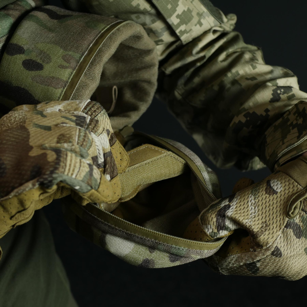 Подсумок Militex (M) для защиты наушников наушники Cordura original USA Мультикам