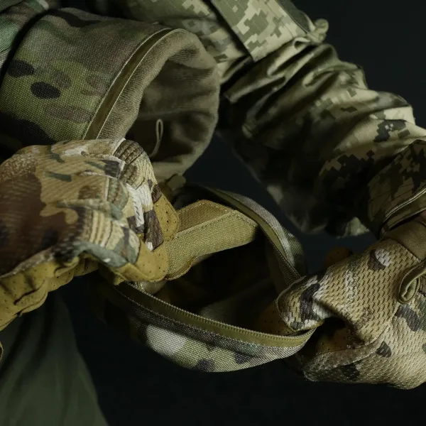 Подсумок Militex (M) для защиты наушников наушники Cordura original USA Мультикам