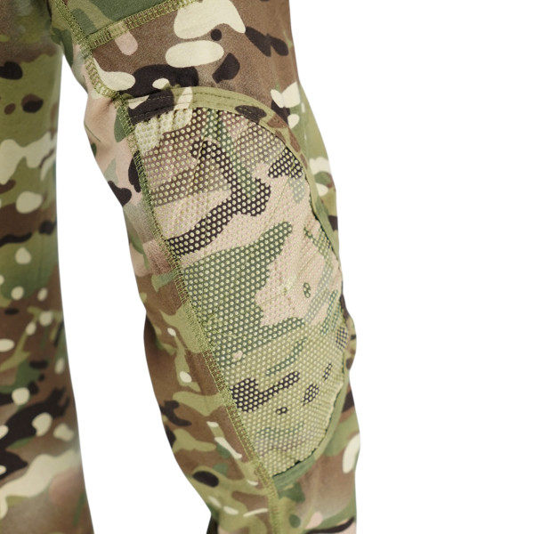 Тактическая боевая рубашка UBACS Tactical Series Long Sleeve с усиленными рукавами и велкропанелями