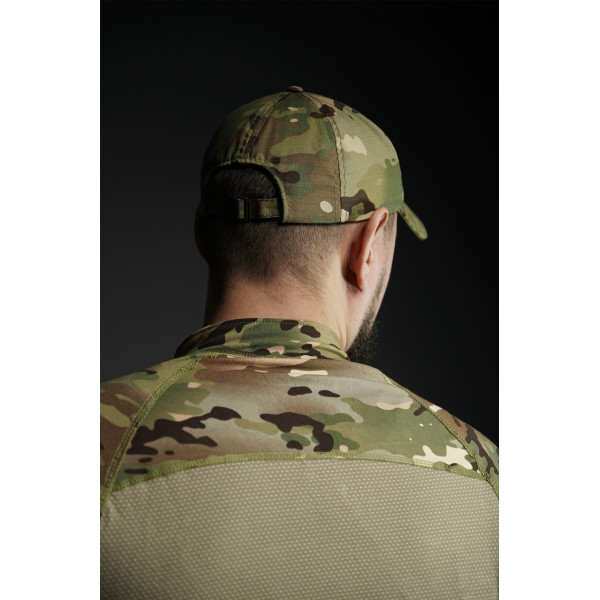 Тактическая боевая рубашка UBACS Tactical Series Long Sleeve с усиленными рукавами и велкропанелями