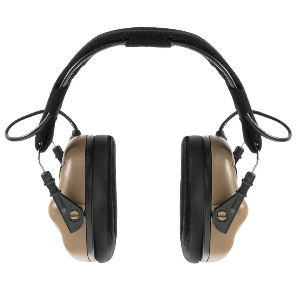 Тактические наушники EARMOR M31 Койот с универсальным креплением