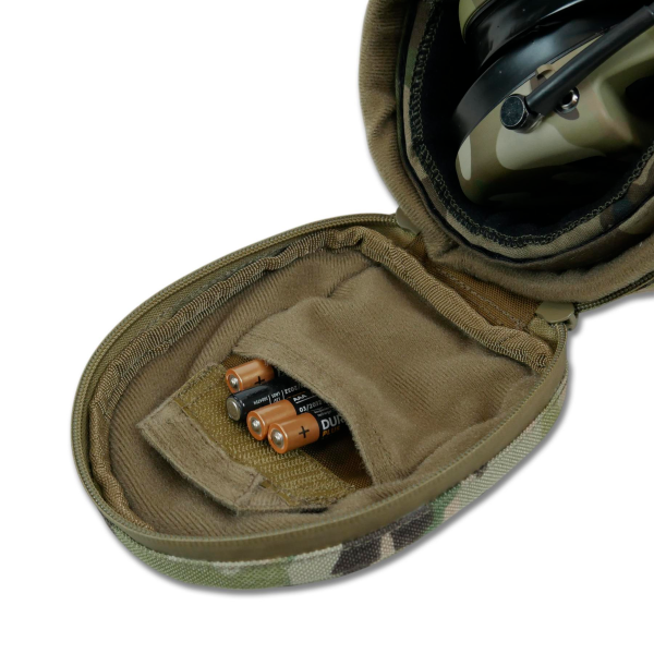 Подсумок Militex (L) для защиты наушников наушники Cordura original USA Мультикам