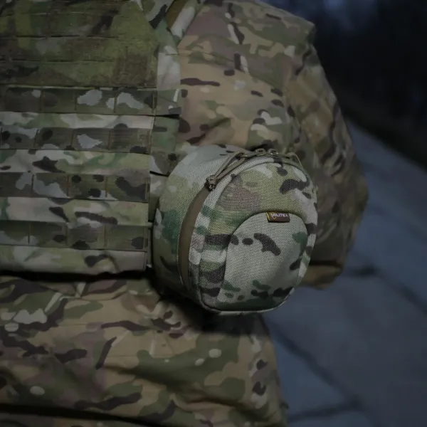 Подсумок Militex (L) для защиты наушников наушники Cordura original USA Мультикам
