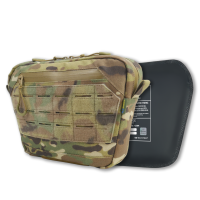 Сумка-напашник XL з балістичним пакетом 1 клас захисту Kiborg GU Сordura Multicam Сумка-напашник XL з балістичним пакетом 1 клас захисту Kiborg GU Сordura Multicam