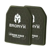 Бронеплити CAP6-M (2.9 кг) (6 клас) BRONYX 250*300 (одна площина) 2шт