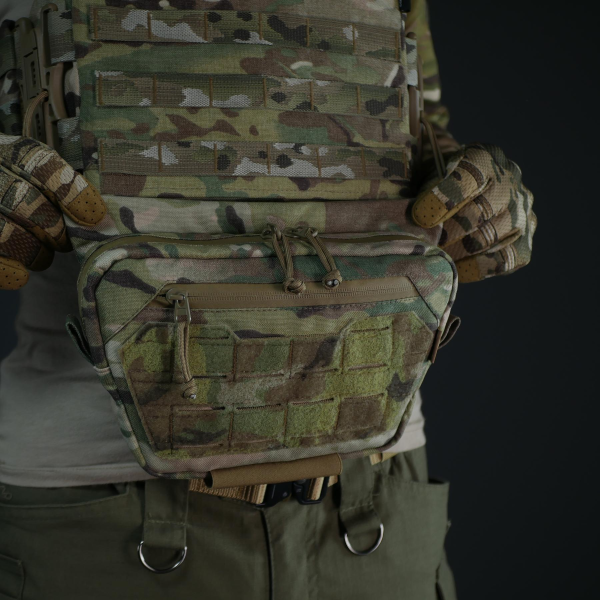 Сумка для защиты паха Militex размер L | Cordura original USA