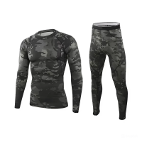 Термобелье черный мультикам ESDY Tactical Thermal