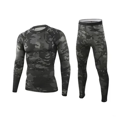 Термобелье черный мультикам ESDY Tactical Thermal
