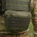 Сумка-напашник XL с баллистическим пакетом 1 класс защиты Kiborg GU Сordura Khaki