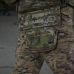 Комплект сумка-напашник M Мультикам + баллистической защитой 2 класса Cordura original USA Militex