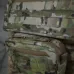 Комплект сумка-напашник M Мультикам + баллистической защитой 2 класса Cordura original USA Militex