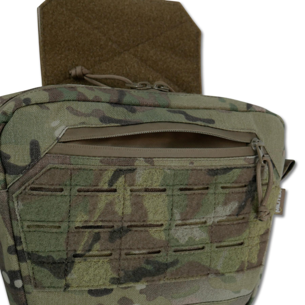 Комплект сумка-напашник M Мультикам + баллистической защитой 2 класса Cordura original USA Militex