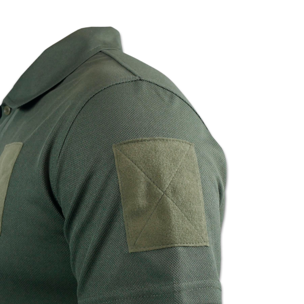 Тактическая футболка поло олива Military (48р)