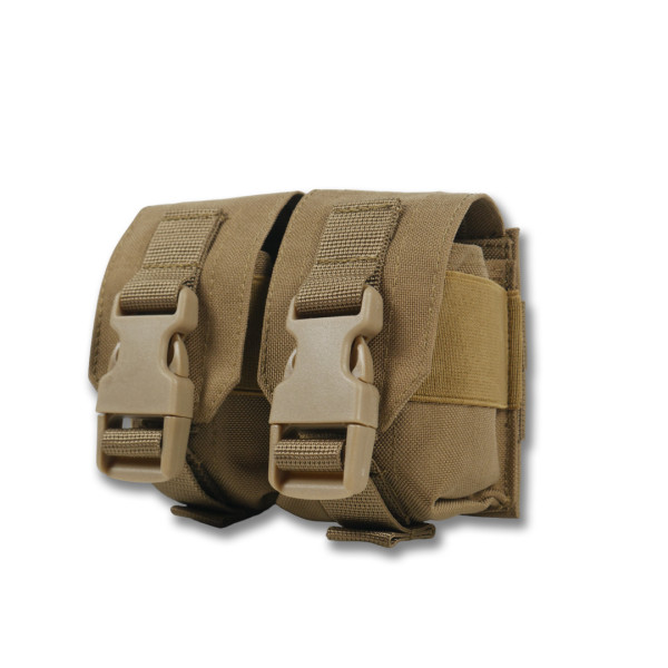 Подсумок под 2 гранаты Kiborg GU Double Mag Pouch (Койот)