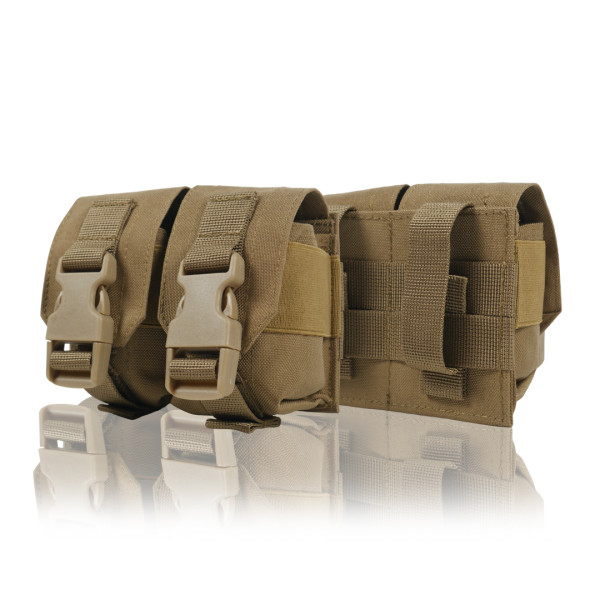 Подсумок под 2 гранаты Kiborg GU Double Mag Pouch (Койот)