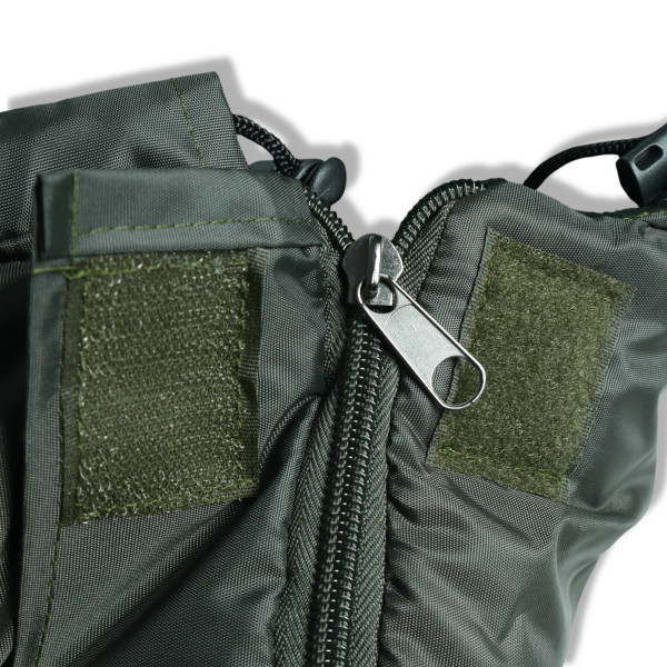 Зимний спальный мешок Kiborg "Alfa Fleece" -20°C олива (85x210)