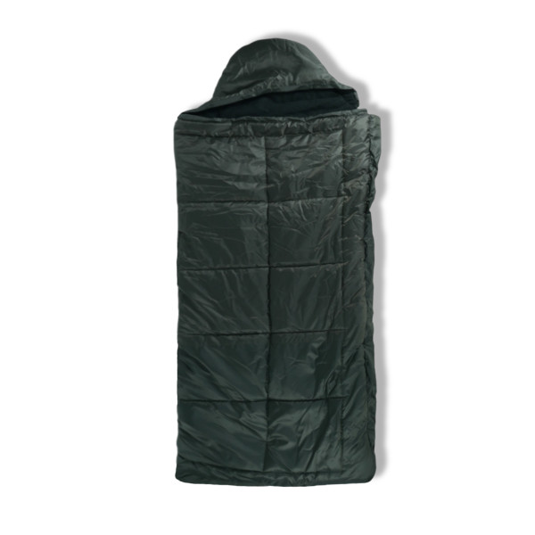 Зимний спальный мешок Kiborg "Alfa Fleece" -20°C олива (85x210)