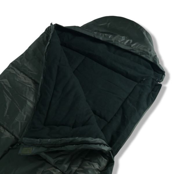 Зимний спальный мешок Kiborg "Alfa Fleece" -20°C олива (85x210)