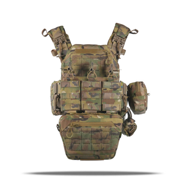 Комплект плитоноска Kiborg GU Gen.2 + 6 подсумков Мультикам Комплект плитоноска Kiborg GU Gen.2 + 6 подсумков Мультикам