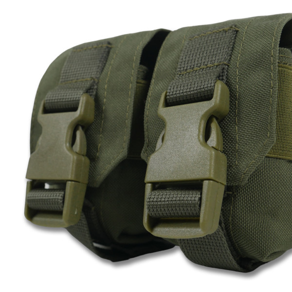 Подсумок под 2 гранаты Kiborg GU Double Mag Pouch (Хаки)