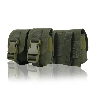 Подсумок под 2 гранаты Kiborg GU Double Mag Pouch (Хаки)