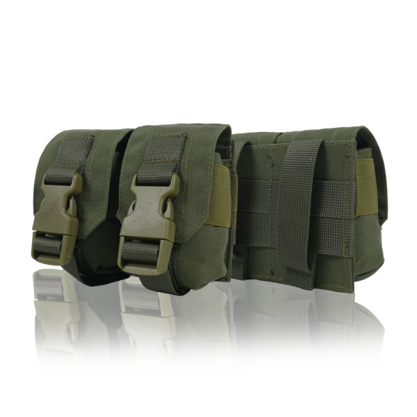 Подсумок под 2 гранаты Kiborg GU Double Mag Pouch (Хаки)