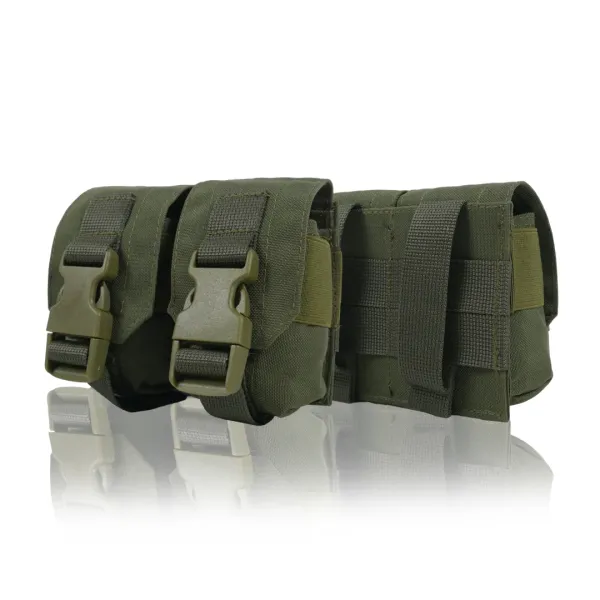 Подсумок под 2 гранаты Kiborg GU Double Mag Pouch (Хаки)