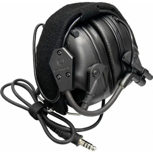 Тактические наушники EARMOR M32 с универсальным креплением Черный