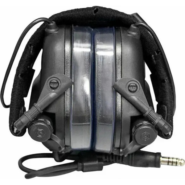 Тактические наушники EARMOR M32 с универсальным креплением Черный