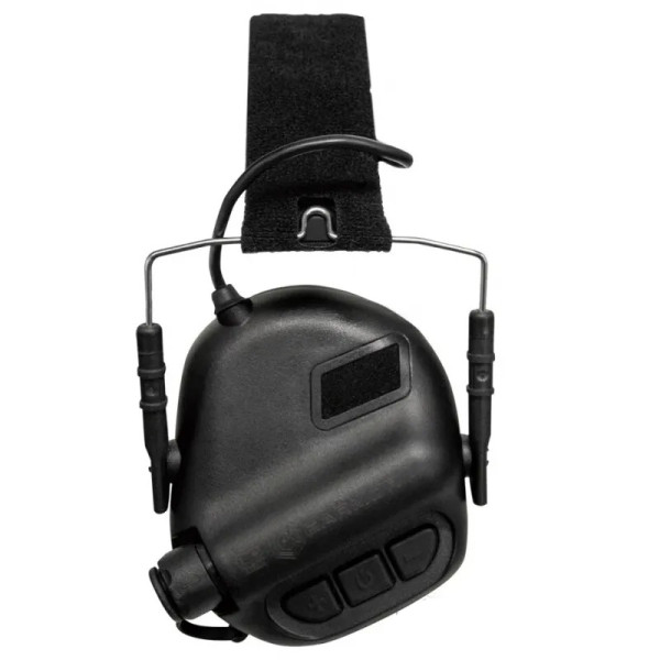 Тактические наушники EARMOR M31 Black с универсальным креплением