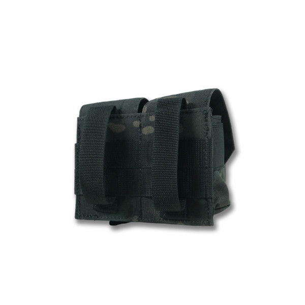 Подсумок под 2 гранаты Kiborg GU Double Mag Pouch (Черный мультикам)