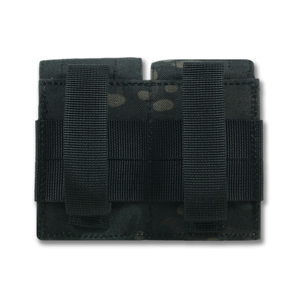 Подсумок под 2 гранаты Kiborg GU Double Mag Pouch (Черный мультикам)