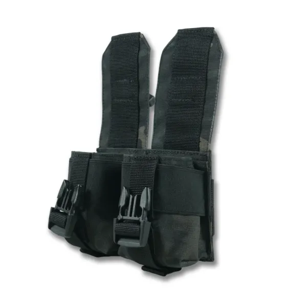 Подсумок под 2 гранаты Kiborg GU Double Mag Pouch (Черный мультикам)