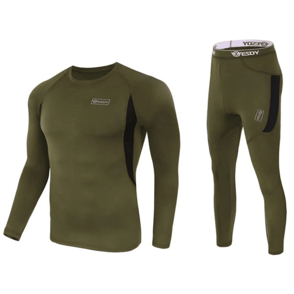 Комплект термобелья ESDY Fleece Thermal Suit Хаки