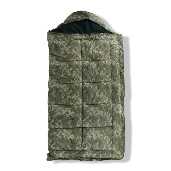 Зимний спальный мешок Kiborg "Alfa Fleece" -20°C пиксель (85x210)