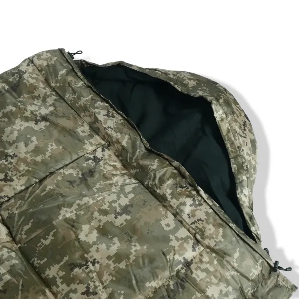 Зимний спальный мешок Kiborg "Alfa Fleece" -20°C пиксель (85x210)