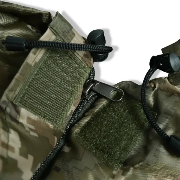 Зимний спальный мешок Kiborg "Alfa Fleece" -20°C пиксель (85x210)
