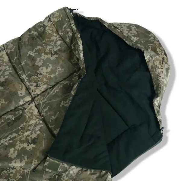 Зимний спальный мешок Kiborg "Alfa Fleece" -20°C пиксель (85x210)