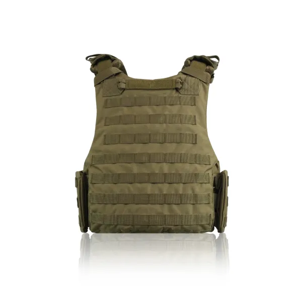 Бронежилет койот (XL) Kiborg Modular X-1 (увеличенная площадь защиты) с баллистическим пакетом Militex, 2 класс