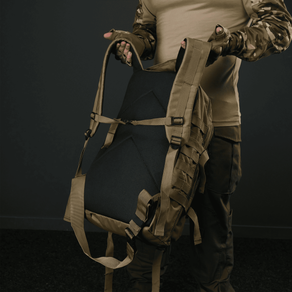 Рюкзак тактический 30 л с системой MOLLE койот (производство Украина)