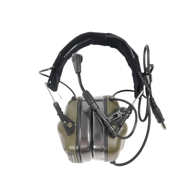 Тактические наушники EARMOR M32 с универсальным креплением Олива